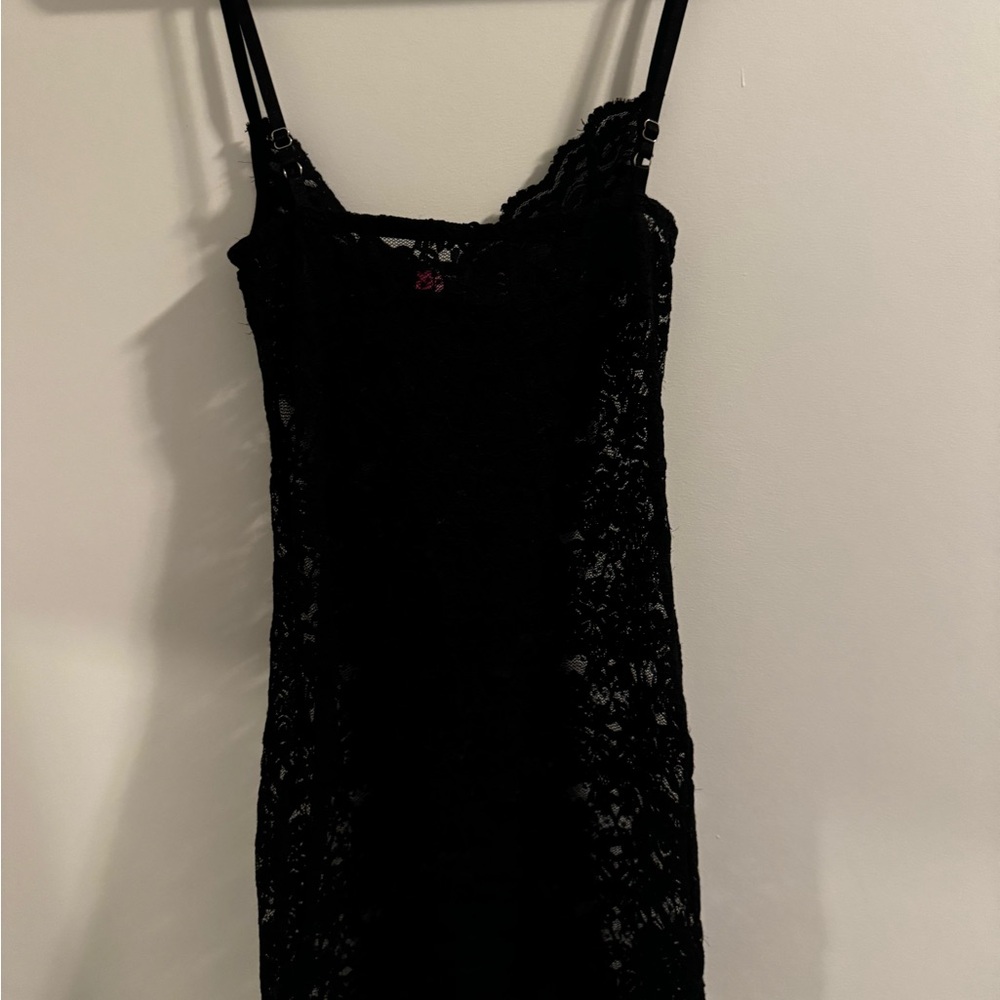 Black Lace Dress - Picture 3 of 4